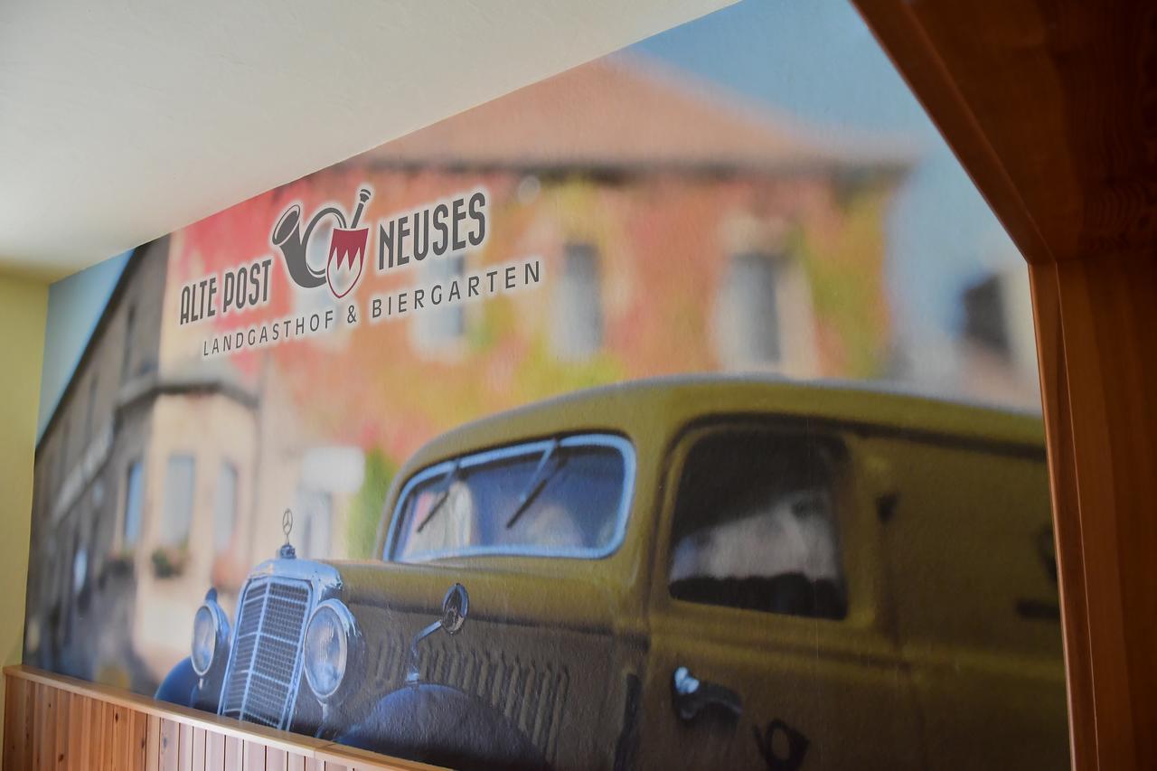 Alte Post Neuses Otel Prichsenstadt Dış mekan fotoğraf